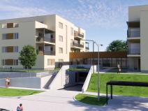 Pronájem bytu 1+kk, Slavkov u Brna, Nerudova, 38 m2