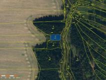 Prodej lesa, Žirovnice, 325 m2