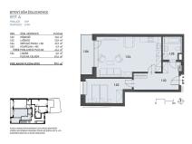 Prodej bytu 2+kk, Židlochovice, Masarykova, 62 m2