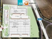 Pronájem skladu, Hustopeče, 2300 m2