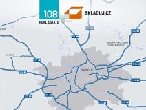 Pronájem skladu, Kozomín, 7600 m2