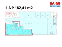 Pronájem obchodního prostoru, Plzeň - Vnitřní Město, Solní, 182 m2
