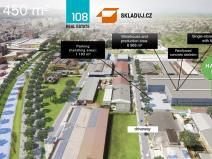 Pronájem skladu, Zlín, Rybníky IV, 7700 m2