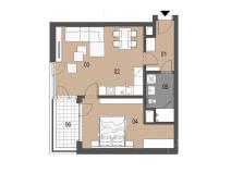 Prodej bytu 2+kk, Praha - Smíchov, Holečkova, 57 m2