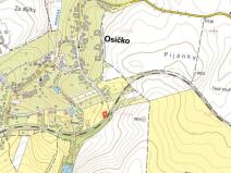 Prodej zahrady, Osíčko, 428 m2