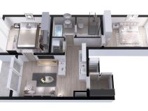 Pronájem bytu 3+kk, Hradec Králové - Věkoše, V. J. Kašpara, 74 m2