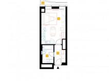 Pronájem bytu 1+kk, Praha - Stodůlky, Mukařovského, 30 m2