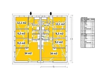 Prodej rodinného domu, Knovíz, 84 m2