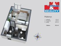 Prodej bytu 1+kk, Praha - Motol, Plzeňská, 28 m2