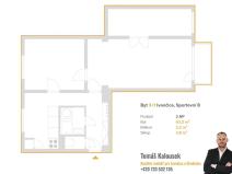 Prodej bytu 3+1, Ivančice, Sportovní, 63 m2