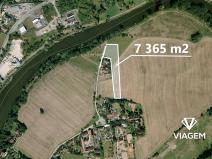 Prodej pole, Praha - Lipence, 7365 m2
