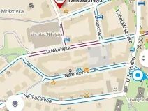 Pronájem garážového stání, Praha - Smíchov, Tomkova, 12 m2