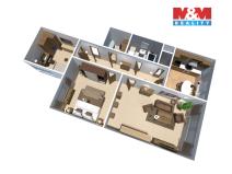 Prodej bytu 3+1, Poděbrady - Poděbrady II, Alešova, 88 m2