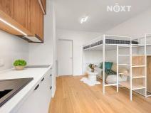 Pronájem bytu 1+kk, Brno, Bratislavská, 24 m2