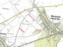 Prodej pole, Moravská Nová Ves, 10527 m2