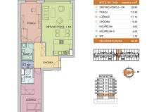 Prodej bytu 3+kk, Olomouc - Řepčín, Edvarda Beneše, 78 m2