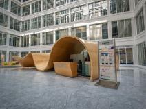 Pronájem kanceláře, Praha - Karlín, Thámova, 860 m2