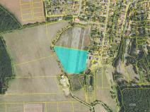 Prodej pozemku pro bydlení, Krušovice, Nová, 14406 m2