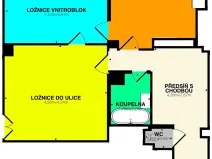 Pronájem bytu 3+kk, Praha - Malá Strana, Újezd, 78 m2