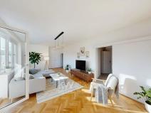 Pronájem atypického bytu, Praha - Vokovice, Na dlouhém lánu, 139 m2