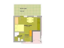 Prodej bytu 1+kk, Bjala, Bulharsko, 39 m2