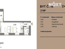 Prodej bytu 2+kk, Rapotín, Výzkumníků, 36 m2