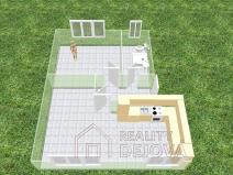 Pronájem bytu 2+kk, Krnov, Seifertova, 58 m2