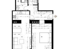 Prodej bytu 2+kk, Praha - Břevnov, Pod Drinopolem, 60 m2