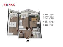 Prodej bytu 2+1, Praha - Černý Most, náměstí Plukovníka Vlčka, 83 m2