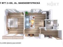 Prodej bytu 2+kk, Šumperk, Banskobystrická, 44 m2