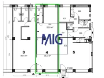 Pronájem obchodního prostoru, Brno, Merhautova, 52 m2