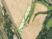 Prodej podílu komerčního pozemku, Rybník, 10974 m2