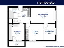 Pronájem bytu 3+1, Ostrava, Horymírova, 65 m2