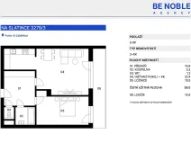 Prodej bytu 2+kk, Praha - Záběhlice, Na Slatince, 58 m2