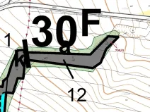 Dražba lesa, Osek, 301 m2