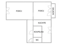 Prodej bytu 2+1, Třinec - Lyžbice, Kopernikova, 55 m2