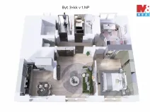 Prodej bytu 3+kk, Kamenný Újezd, 75 m2