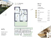 Prodej bytu 3+kk, Praha - Satalice, Za Novákovou zahradou, 66 m2