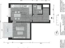 Prodej bytu 2+kk, Praha - Chodov, Benkova, 43 m2