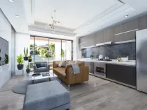 Prodej bytu 1+kk, Trikomo, Kypr, 44 m2