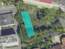 Dražba pozemku, Praha, 393 m2