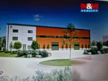 Pronájem skladu, Strančice - Všechromy, 1000 m2