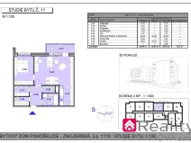 Prodej bytu 2+kk, Pohořelice, Znojemská, 66 m2