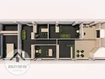 Pronájem kanceláře, Praha - Karlín, Sokolovská, 195 m2