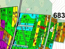 Dražba lesa, Vesce, 682 m2