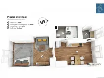 Prodej bytu 2+kk, Praha - Vyšehrad, Neklanova, 42 m2