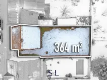 Pronájem zahrady, Pardubice, Zelená, 364 m2