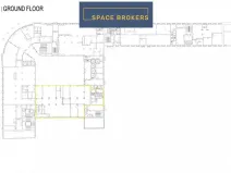 Pronájem kanceláře, Praha, Křižíkova, 1080 m2