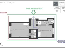 Prodej bytu 1+kk, Ústí nad Labem, Truhlářova, 24 m2