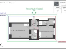 Prodej bytu 1+kk, Ústí nad Labem, Truhlářova, 17 m2